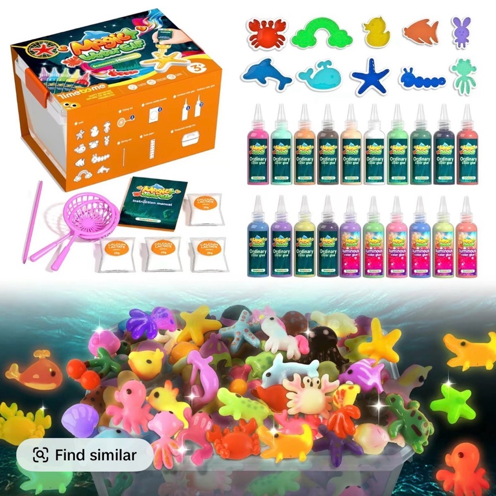 Magic Water Elf Toy Kit,Aqua Fairy Water Gel kit